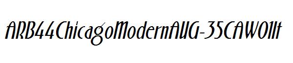 ARB44ChicagoModernAUG-35CAW01It字体