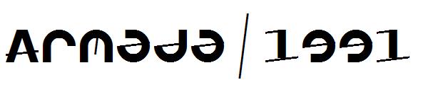 Armada/1991字体
