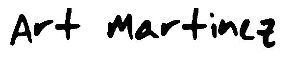 Art Martinez字体