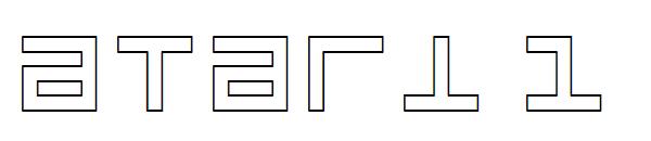 Atari 1字体