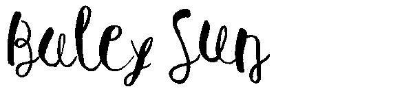 Baley Sun字体