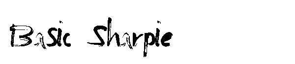 Basic Sharpie字体