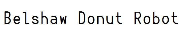 Belshaw Donut Robot字体