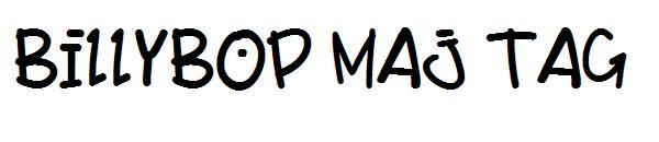 BillyBop Maj Tag字体