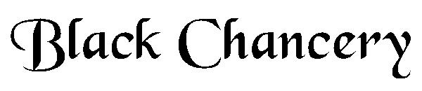 Black Chancery字体