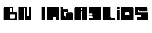 BN Intaglios字体