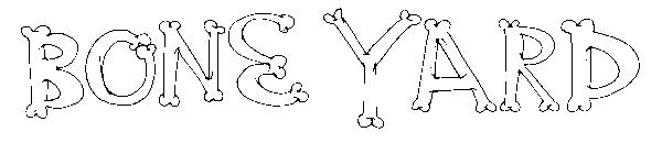 Bone Yard字体