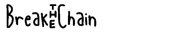 Break-Chain字体