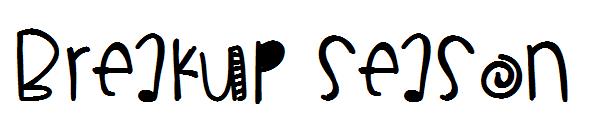 Breakup Season字体