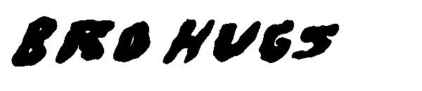 Bro Hugs字体