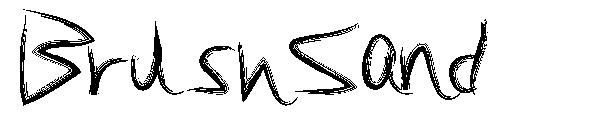 BrushSand字体
