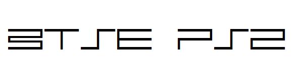 BTSE PS2字体
