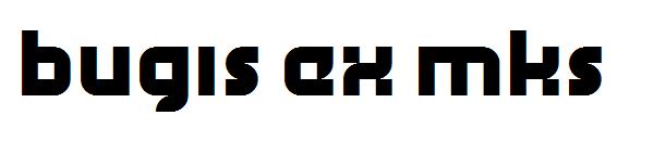 Bugis Ex Mks字体