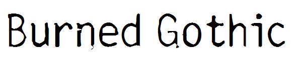 Burned Gothic字体