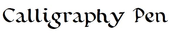 Calligraphy Pen字体