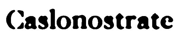 Caslonostrate字体