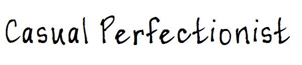 Casual Perfectionist字体