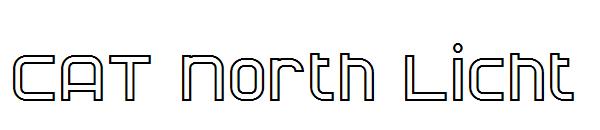 CAT North Licht字体