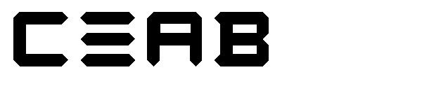 CEAB字体