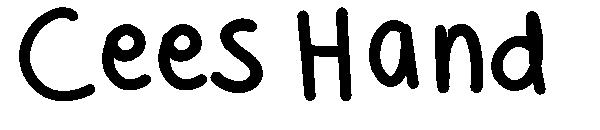 Cees Hand字体