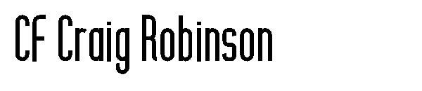 CF Craig Robinson字体