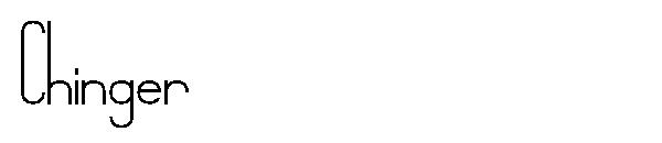 Chinger字体