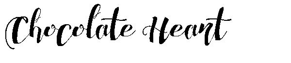 Chocolate Heart字体