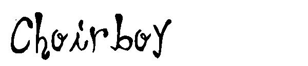 Choirboy字体