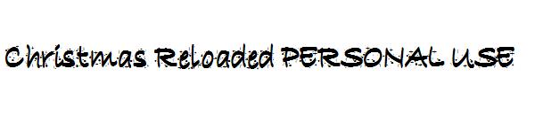 Christmas Reloaded PERSONAL USE字体