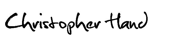 Christopher Hand字体