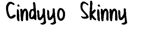 Cindyyo Skinny字体