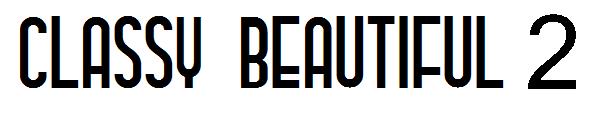 Classy Beautiful 2字体