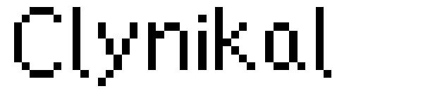 Clynikal字体