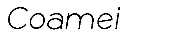 Coamei字体