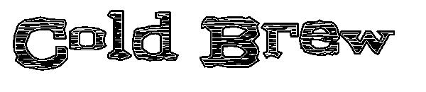Cold Brew字体