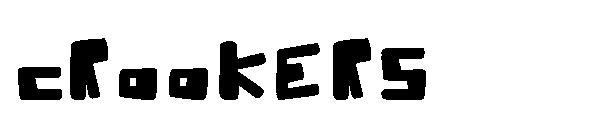 Crookers字体