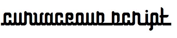 Curvaceous Script字体