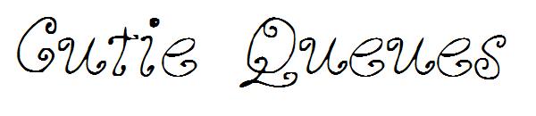 Cutie Queues字体
