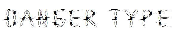 Danger Type字体