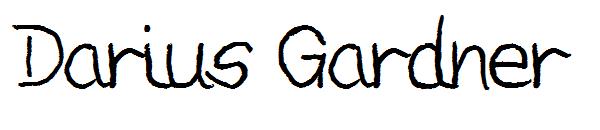 Darius Gardner字体