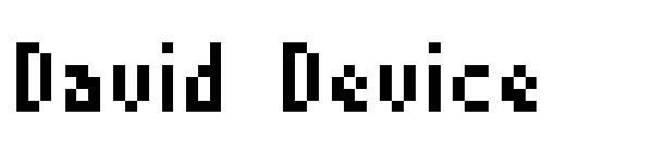 David Device字体