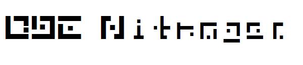 DBE Nitrogen字体