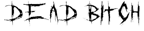 Dead Bitch字体