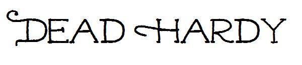 Dead Hardy字体