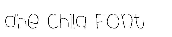 Dhe Child Font字体