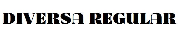 Diversa Regular字体