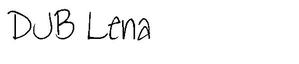 DJB Lena字体