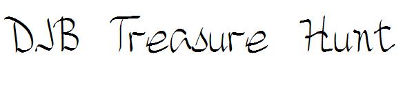 DJB Treasure Hunt字体