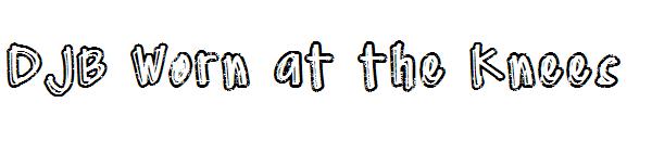 DJB Worn at the Knees字体