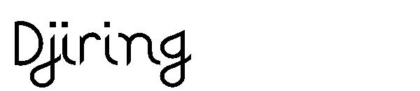 Djiring字体